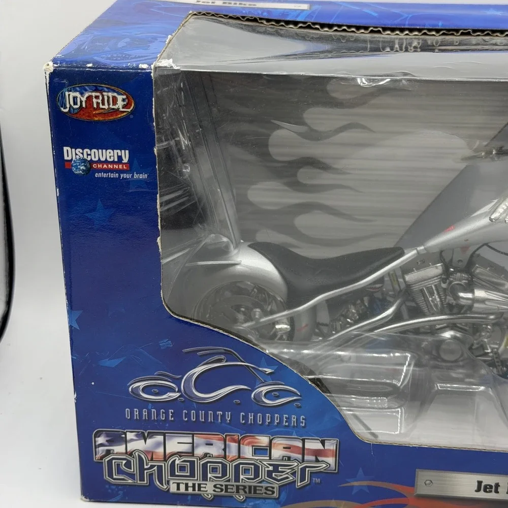 2004 DIECAST JET BIKE AMERICAN CHOPPER MOTORCYCLE 1:10 by ORANGE COUNTY CHOPPERS